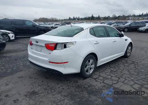 2015 Kia Optima Lx from USA, damaged, VIN 5XXGM4A75FG367778